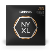 Immagine di D'Addario NYXLS1046 - Corde avvolte in nickel per chitarra elettrica, scalatura leggera normale, doppio pallino, 10-46