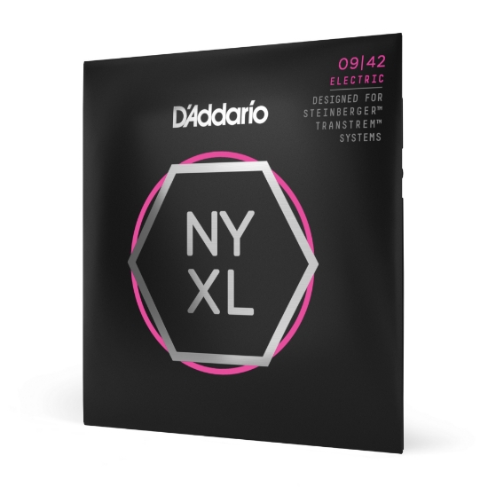 Immagine di D'Addario NYXLS0942 - Corde avvolte in nickel per chitarra elettrica, scalatura super leggera, doppio pallino, 09-42
