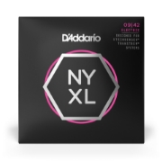 Immagine di D'Addario NYXLS0942 - Corde avvolte in nickel per chitarra elettrica, scalatura super leggera, doppio pallino, 09-42
