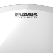 Immagine di EVANS EQ4 - Pelle battente trasparente per cerchio tom, 16 pollici