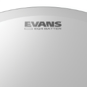 Immagine di Pelle sabbiata EVANS EQ4 per grancassa, 22 "