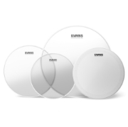 Immagine di EVANS G2 Clear Fusion - Confezione pelli (10", 12", 14") con pelle battente per rullante HD Dry da 14"
