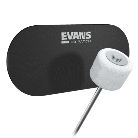 Immagine di Patch EQ EVANS per doppio pedale, nylon nero
