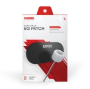 Immagine di Patch EQ EVANS per doppio pedale, nylon nero