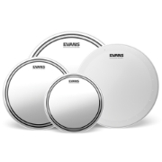 Immagine di EVANS EC2S Clear Rock - Confezione pelli (10", 12", 16") con pelle battente per rullante HD Dry da 14"