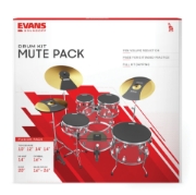 Immagine di Kit completo di sordine EVANS SoundOff, Fusion