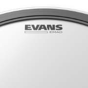 Immagine di Pelle sabbiata EVANS EMAD per grancassa, 20 ", colore bianco