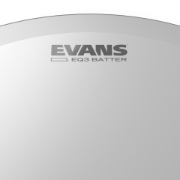 Immagine di Pelle sabbiata EVANS EQ3 per grancassa, 22 "