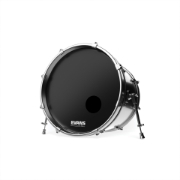 Immagine di Pelle risonante EVANS EQ3 per grancassa, 26 ", colore nero