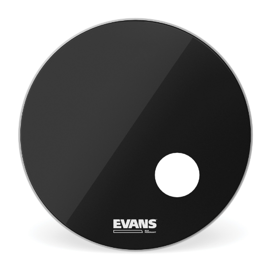 Immagine di Pelle risonante EVANS EQ3 per grancassa, 24 ", colore nero