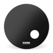 Immagine di Pelle risonante EVANS ONYX per grancassa, 24 "