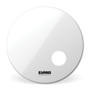 Immagine di Pelle risonante liscia EVANS EQ3 per grancassa, 26 ", colore bianco