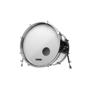 Immagine di Pelle risonante liscia EVANS EQ3 per grancassa, 26 ", colore bianco
