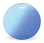 Immagine di Pelle idraulica battente EVANS Hydraulic per rullante, 14 ", colore blu