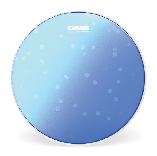 Immagine di Pelle idraulica battente EVANS Hydraulic per rullante, 14 ", colore blu