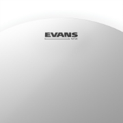 Immagine di Pelle sabbiata EVANS G12, 8 ", colore bianco