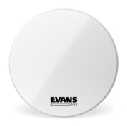 Immagine di Pelle EVANS MS1 per grancassa da banda, 16 ", colore bianco
