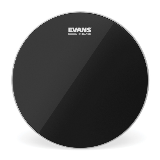 Immagine di Pelle EVANS MX per tamburo tenore da banda, 8 ", colore nero