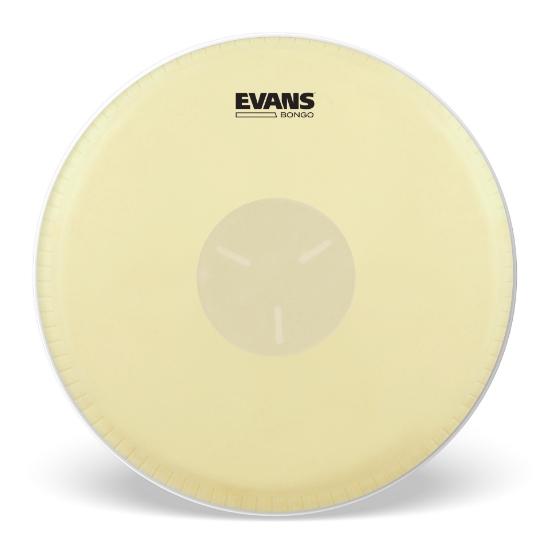 Immagine di Pelle EVANS Tri-Center per bongo, 7"