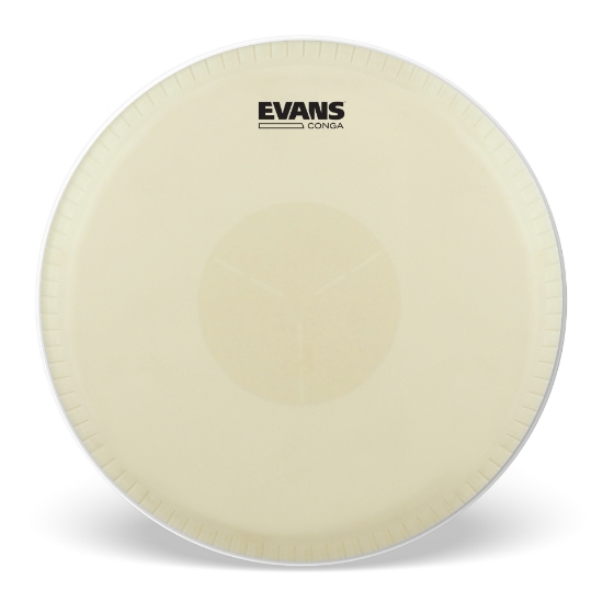 Immagine di Pelle EVANS Tri-Center per conga con ampio cerchio, 11" e 3/4