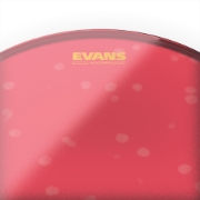 Immagine di EVANS Hydraulic Red Rock - Confezione pelli (10", 12", 16") con pelle battente per rullante con rivestimento UV1