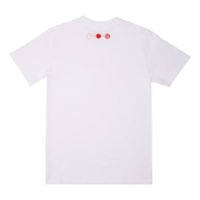 Immagine di T-shirt con logo EVANS, bianca, taglia S