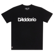 Immagine di T-shirt con logo D'Addario, nera, taglia XL