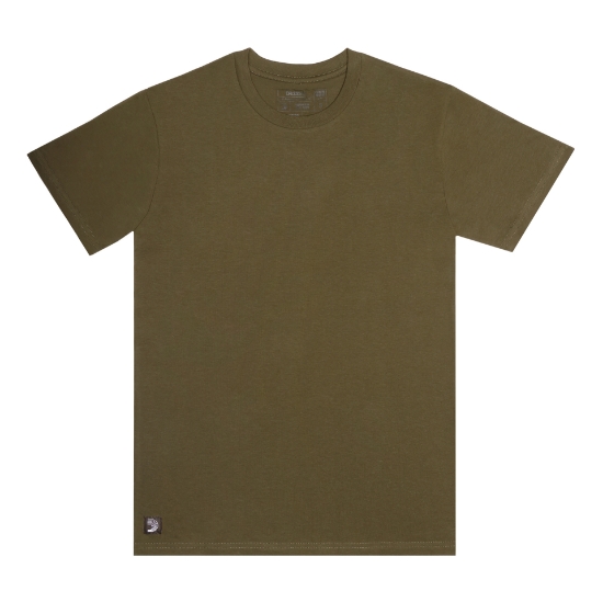 Immagine di T-shirt cavi D'Addario American Stage, verde militare, taglia 3XL