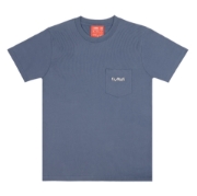 Immagine di T-shirt Evans Heritage Pocket, blu petrolio, taglia 3XL