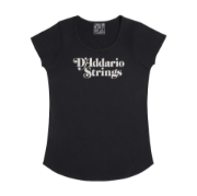 Immagine di T-shirt D'Addario Strings 1978, carbone, taglia S