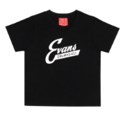Immagine di T-shirt Evans Retro da donna, nera, taglia XL