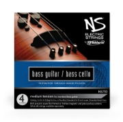 Immagine di Set di corde D'Addario NS per basso/violoncello elettrici, scala 4/4, tensione media