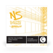 Immagine di Corda singola DO D'Addario NS per violoncello elettrico, scala 4/4, tensione media