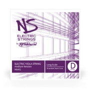 Immagine di Corda singola RE D'Addario NS per viola elettrica, Long Scale, tensione media