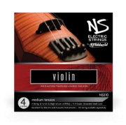 Immagine di Set di corde D'Addario NS per violino elettrico, scala 4/4, tensione media