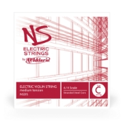 Immagine di Corda singola Low C D'Addario NS per violino elettrico, scala 4/4, tensione media