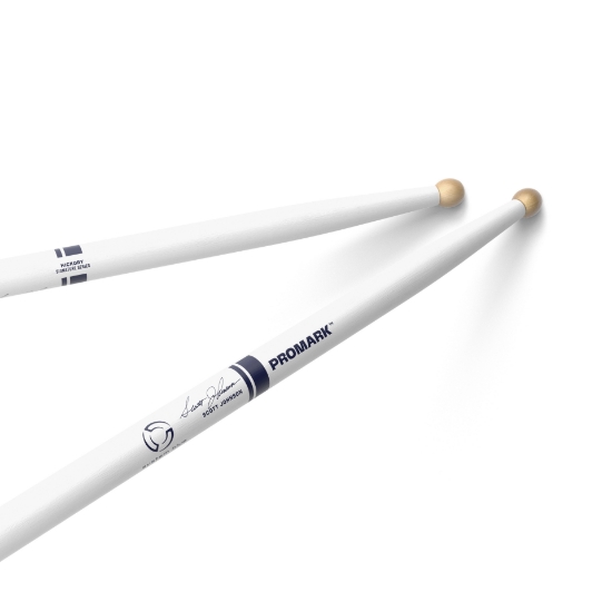 Immagine di TXDC17W-WHITE - Bacchette ProMark da parata Scott Johnson in noce americano