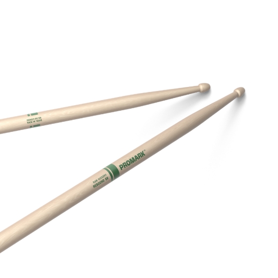 Immagine di Bacchette ProMark Rebound 5B Raw Hickory, punta acorn