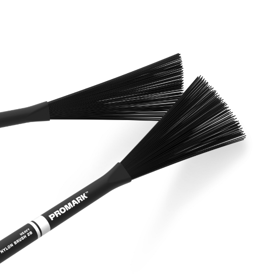 Immagine di Spazzole ProMark Heavy Nylon 2B, nere