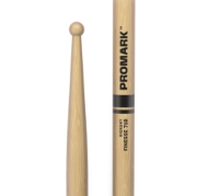 Immagine di Bacchette ProMark Finesse 718 in noce americano, punta piccola tonda in legno