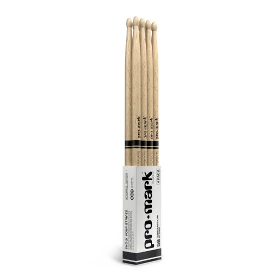 Immagine di Bacchette ProMark Classic Attack 5B in quercia Shira Kashi, confezione da 4