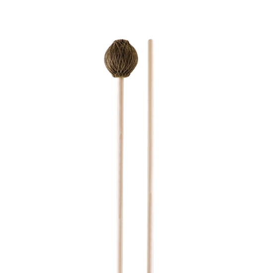 Immagine di Battenti ProMark JW2 "System Blue" per marimba con testa medio morbida, design di Jim Wunderlich