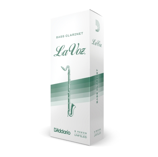 Immagine di La Voz - Ance per clarinetto basso, durezza Soft; confezione da 5