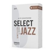 Immagine di Ance D'Addario Organic Select Jazz Unfiled per sax alto, durezza 4 Medium, confezione da 10