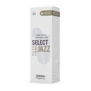 Immagine di Ance D'Addario Organic Select Jazz Filed per sax baritono, durezza 2 Soft, confezione da 5