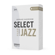 Immagine di Ance D'Addario Organic Select Jazz Filed per sax soprano, durezza 3 Medium, confezione da 10