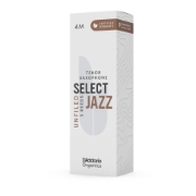 Immagine di Ance D'Addario Organic Select Jazz Unfiled per sax tenore, durezza 4 Medium, confezione da 5