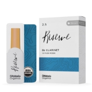 Immagine di Ance D'Addario Organic Reserve per clarinetto in Sib, durezza 2.5, confezione da 10