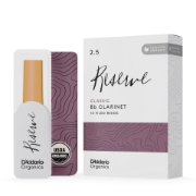 Immagine di Ance D'Addario Organic Reserve Classic per clarinetto in Sib, durezza 2.5, confezione da 10