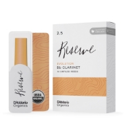 Immagine di Ance D'Addario Organic Reserve Evolution per clarinetto in Sib, durezza 2.5, confezione da 10